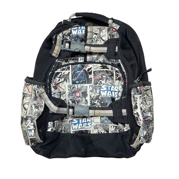 Pottery Barn Kids Star Wars Comics Glow-in-the-Dark Print Mackenzie 17" Backpack - Picture 1 of 14